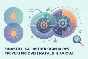 Professional header image for industry analysis: Sinastry: kaj astrologinja res preveri pri dveh natalnih ...