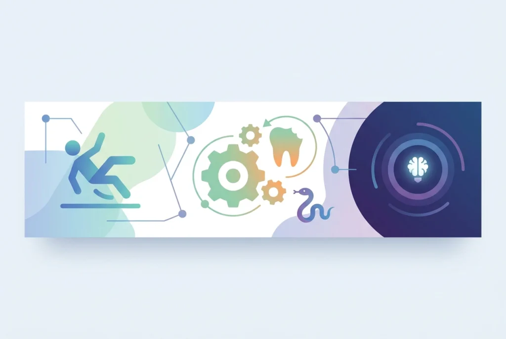 Professional header image for industry analysis: Razlaga sanj: kaj pomeni, ko v sanjah izgubljaš zobe, pad...