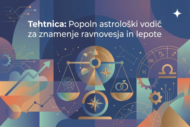 Professional header image for industry analysis: Tehtnica: Popoln astrološki vodič za znamenje ravnovesja ...