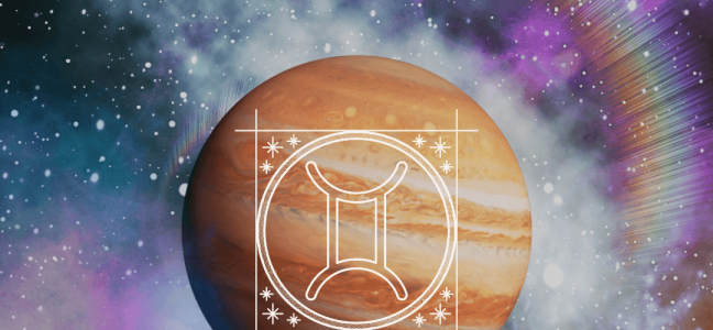Jupiter v dvojčkih